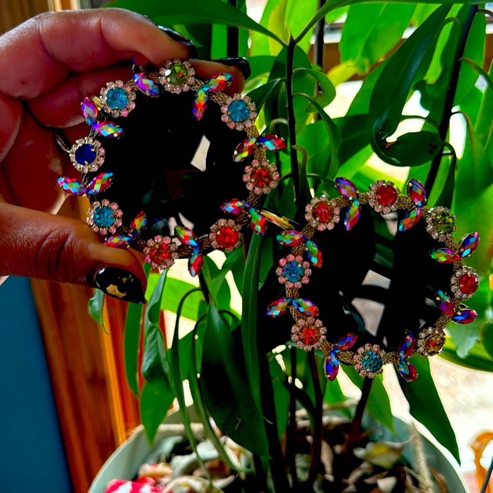 Crystal Round Sunglasses